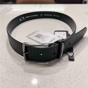 Armani Exchange Belt 75/30 100% leather